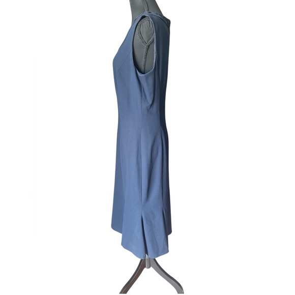 Escada Navy Blue Sleeveless Dress Size EU40 US8 - Picture 4 of 7